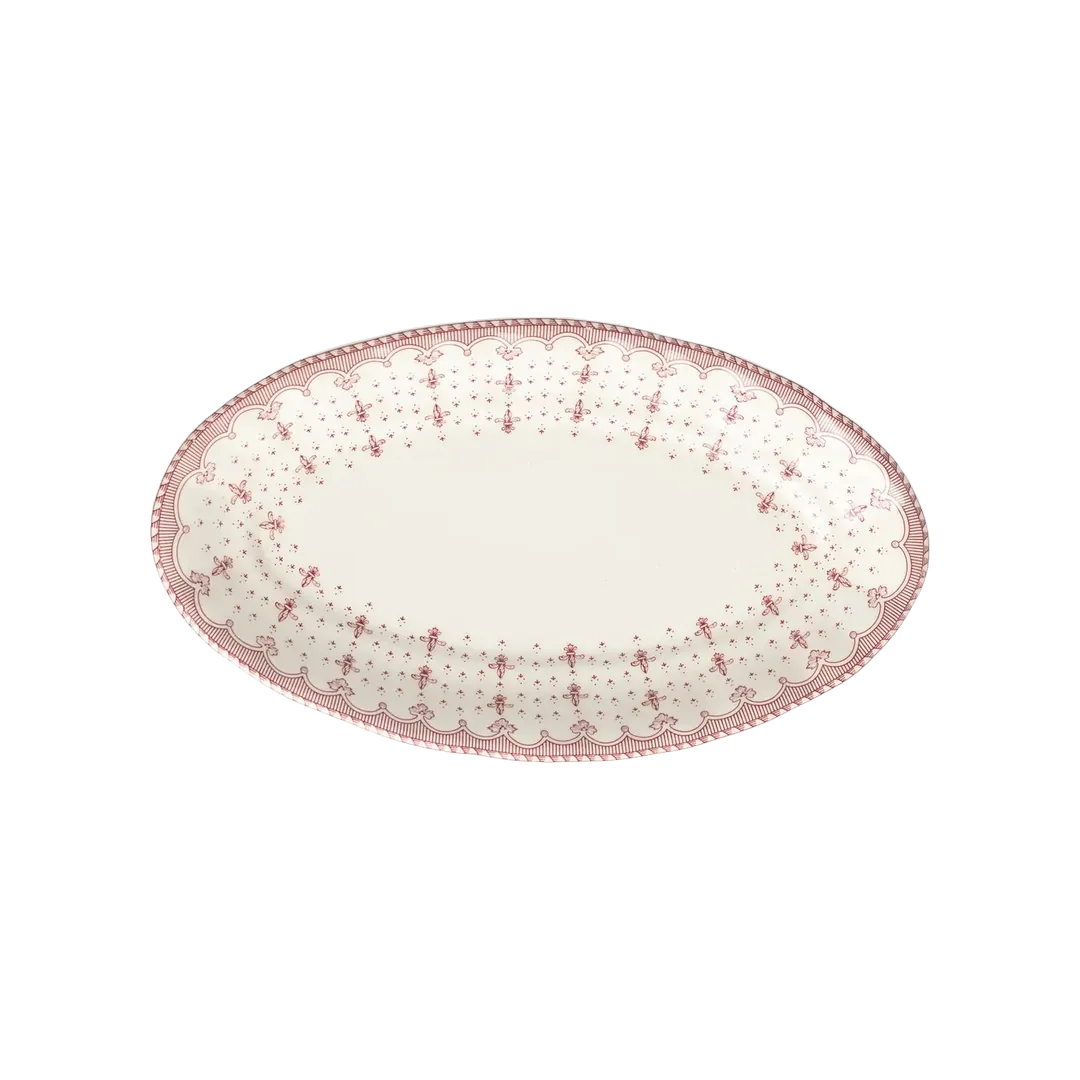 Fuente Mini Flor de Lis Rosa