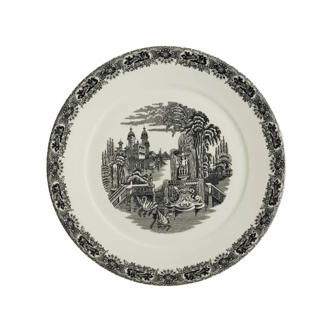 Negro Vistas Charger Plate