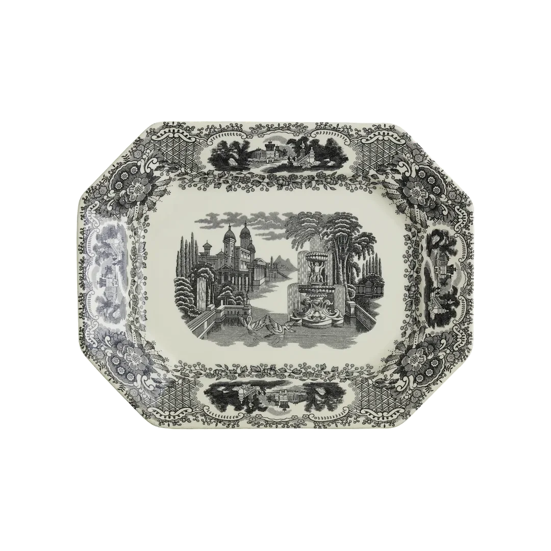Negro Vistas Large Platter