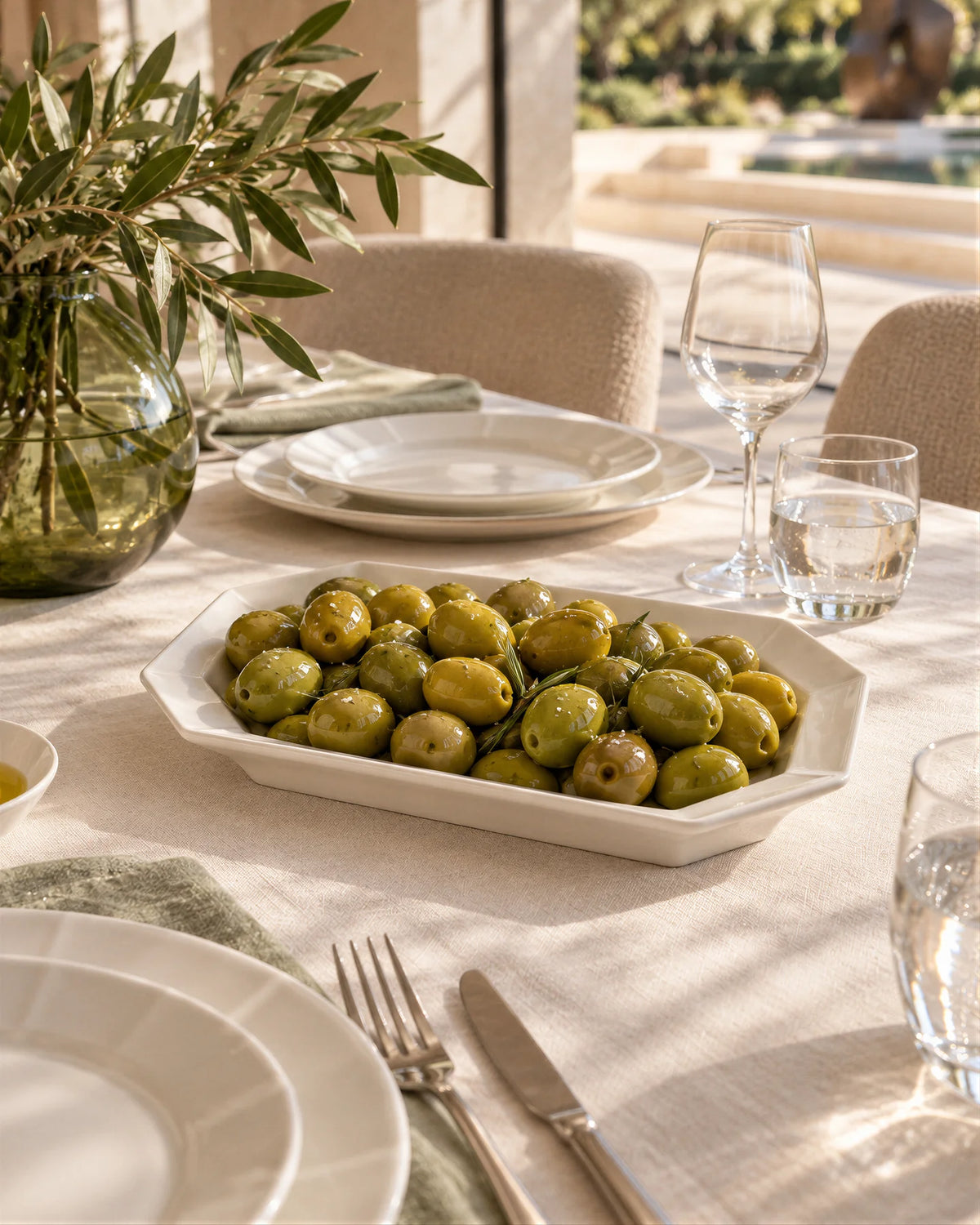 Ochavado Blanco Mini Platter