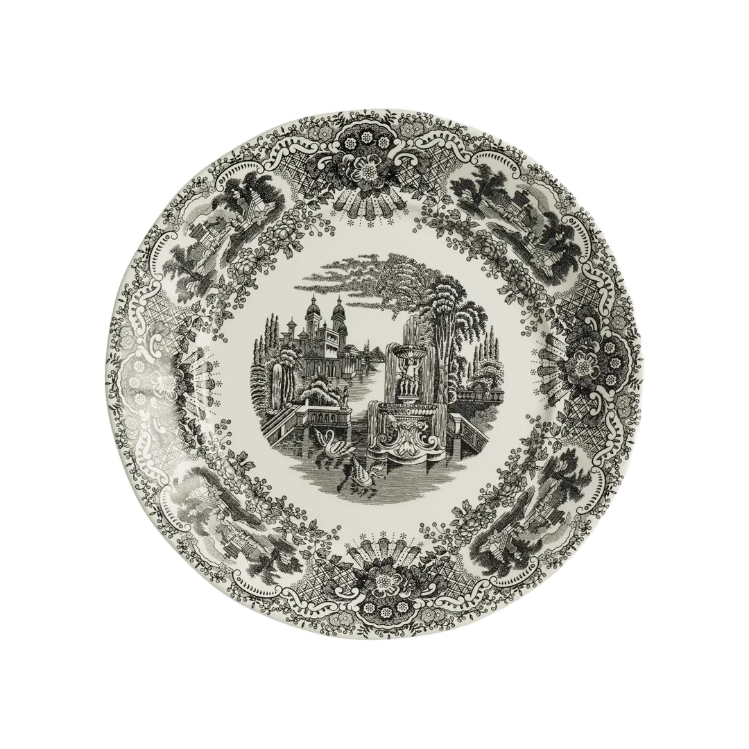 Negro Vistas Round Platter