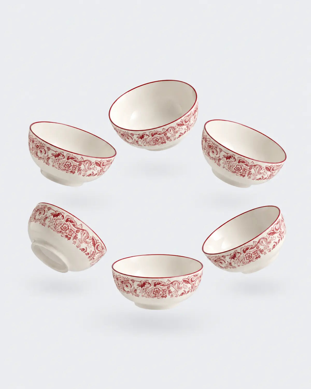 202 Rosa Set of 6 Mini Bowls