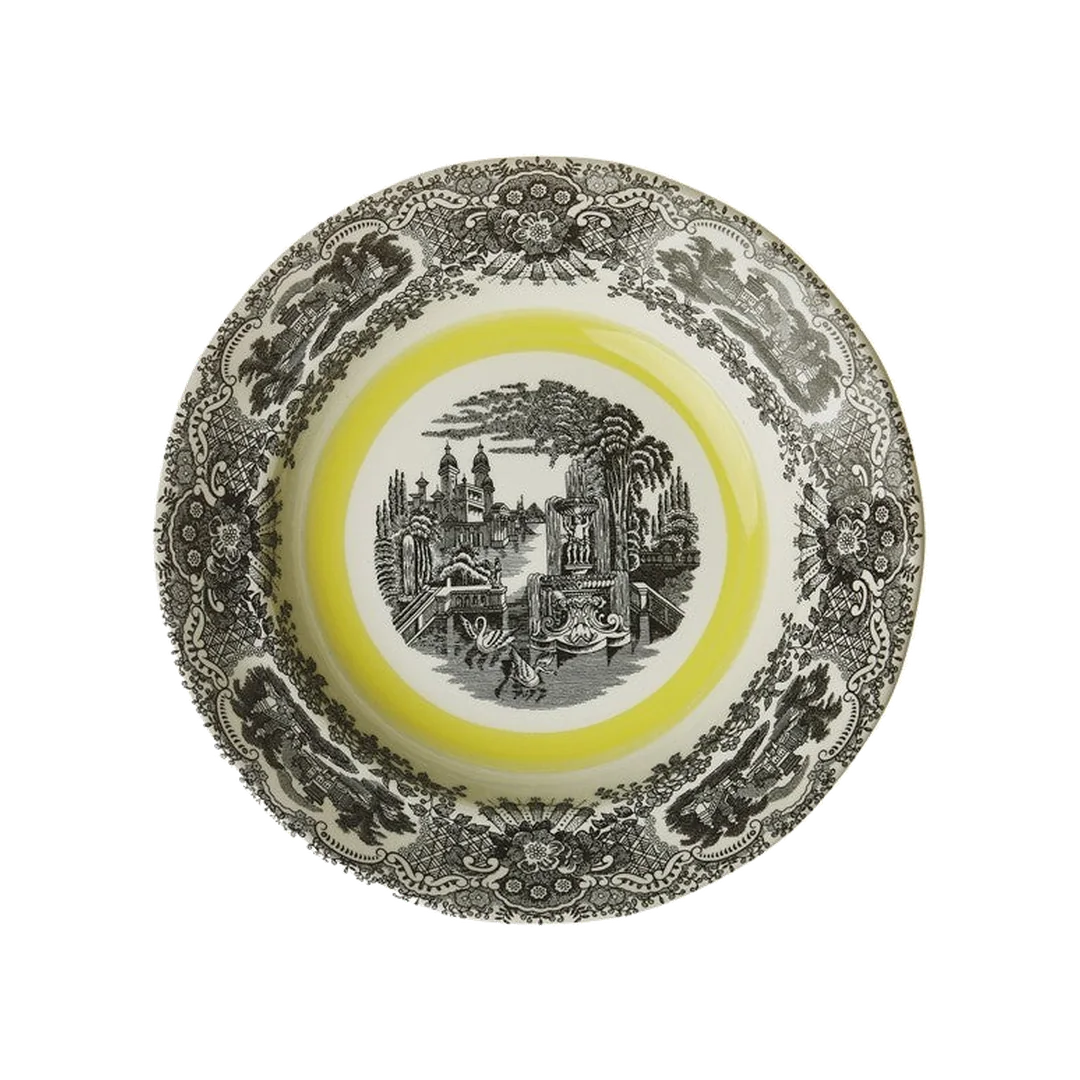 N. Vistas Amarillo A. Stewart Soup Plate