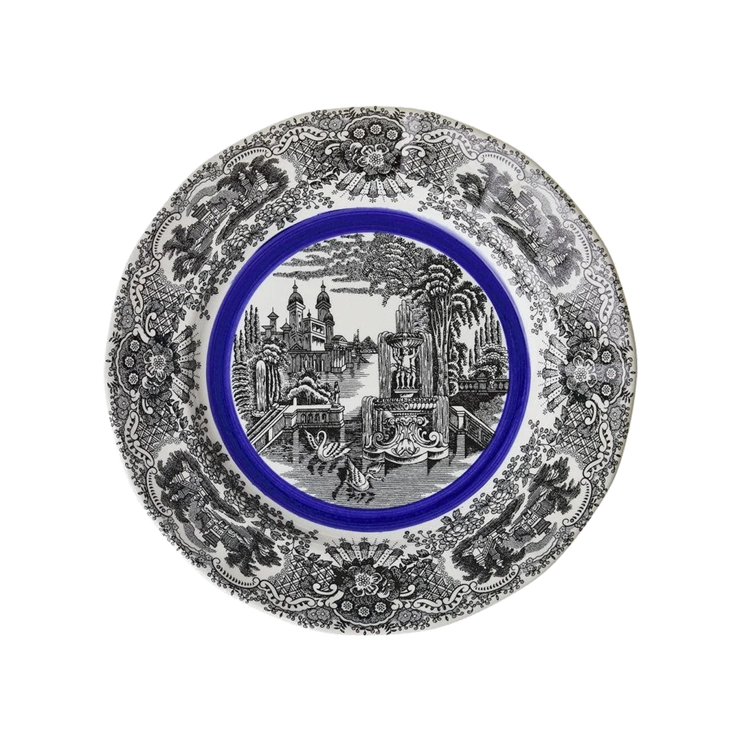 N. Vistas Azul A. Stewart 28 cm Dinner Plate