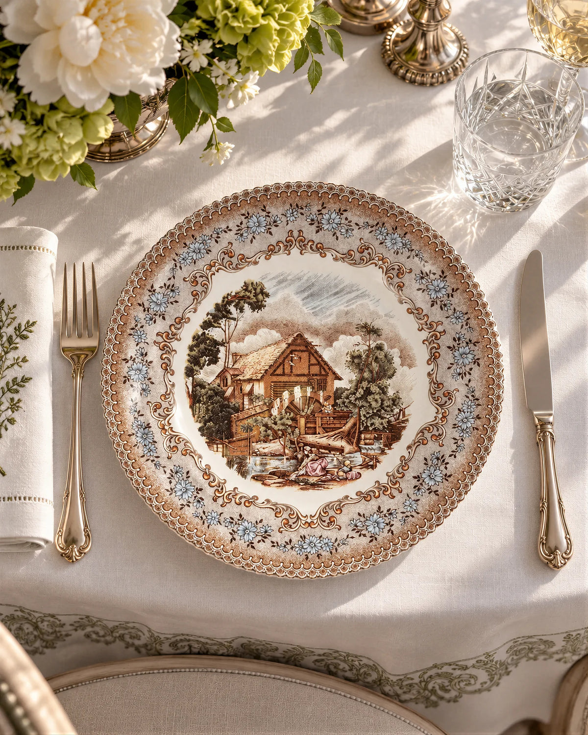 Viejo Molino Dinner Plate