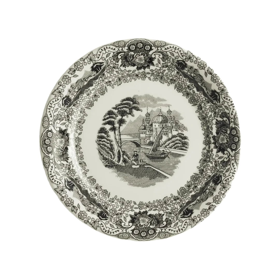 Plato Pan Negro Vistas