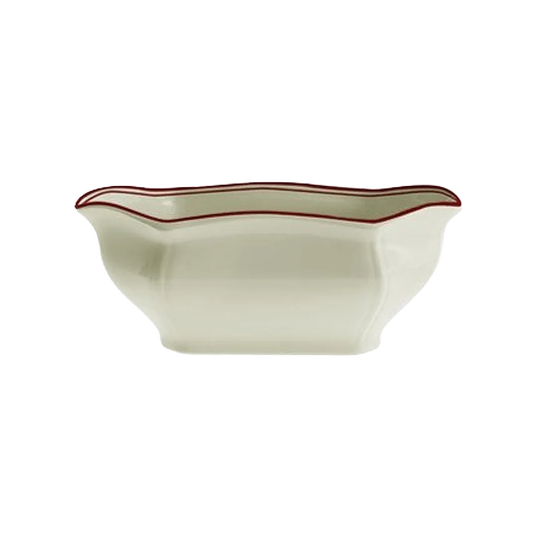 Basic Line Red Gravy Boat