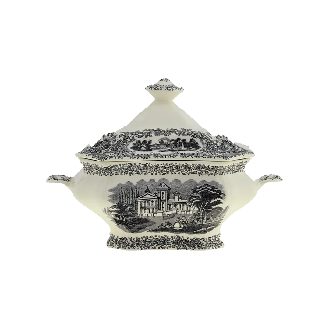 Negro Vistas Soup Tureen