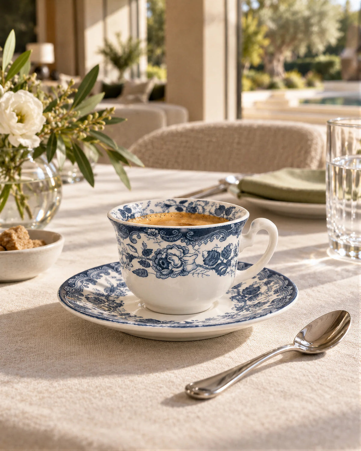 Ceilán Coffee Cup and Saucer