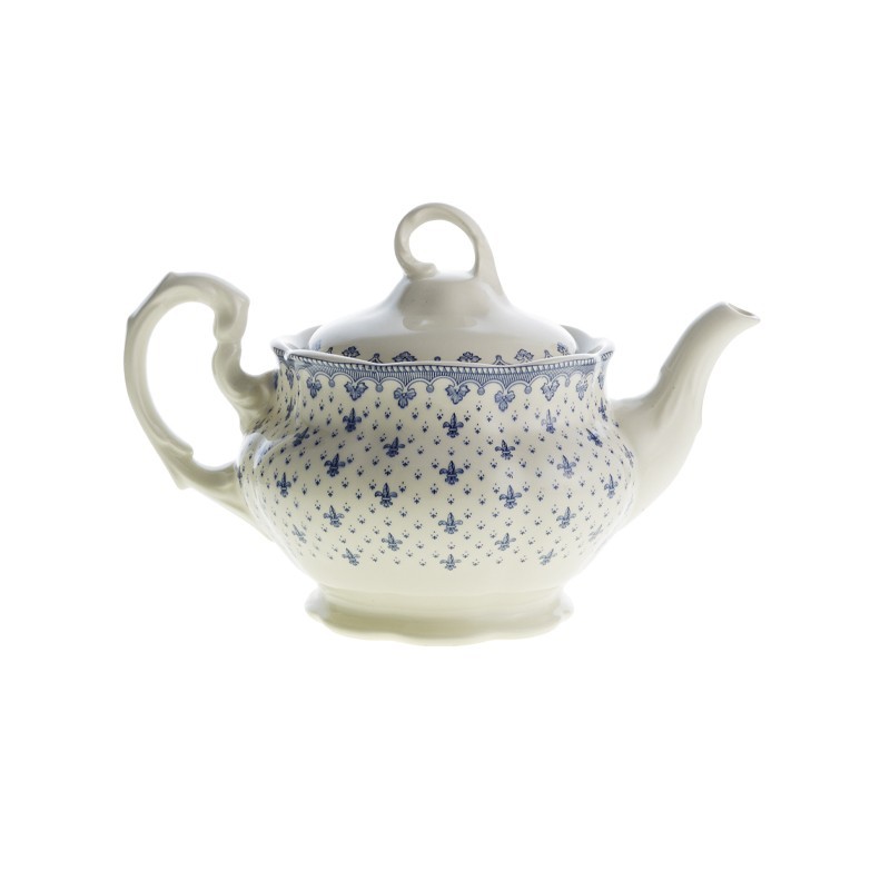 Tetera colección Flor de Lis Azul