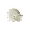 TAZA TE CON PLATILLO OCHAVADO BLANCO