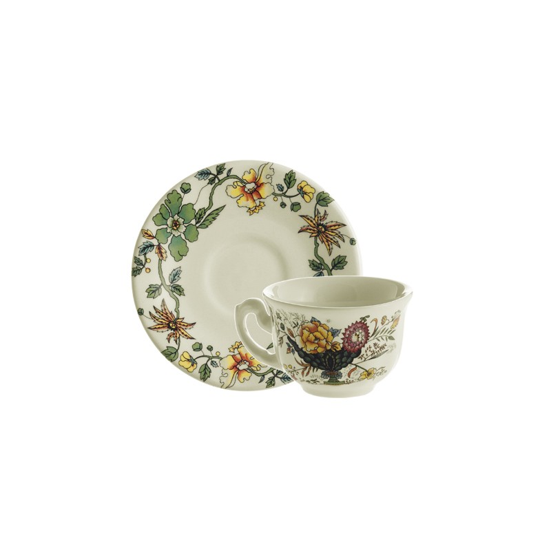 TAZA CAFE CON PLATILLO BELLAVISTA