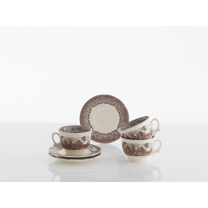 TAZA DESAYUNO CON PLATILLO VIEJO MOLINO