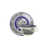 TAZA CONSOME CON PLATILLO N. VISTAS AZUL A. STEWART
