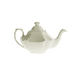 Tetera Cuerpo Ochavada Blanca