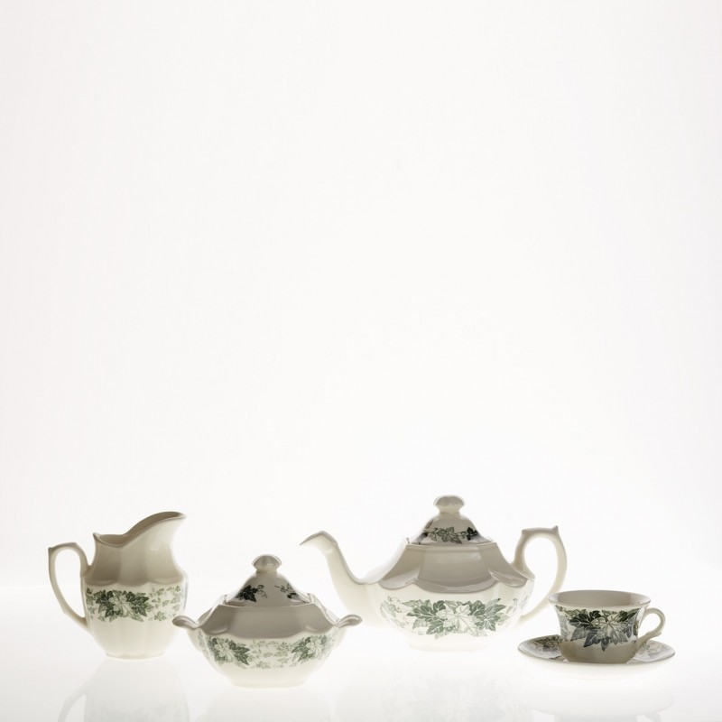 Juego de té de 15 piezas colección Yedra