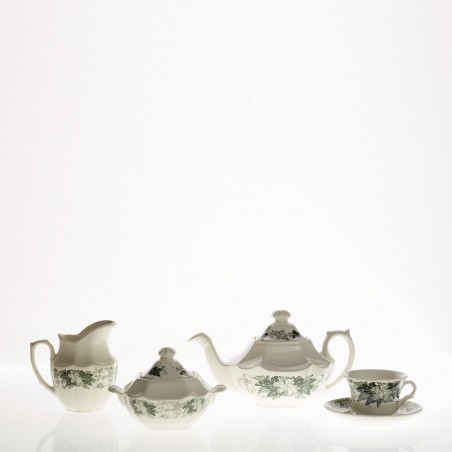 Juego de té de 15 piezas colección Yedra