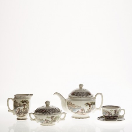 Juego de té de 15 piezas colección Atenea