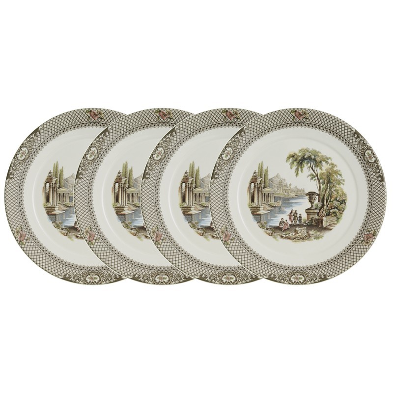 Set de 4 bajo-platos colección Atenea