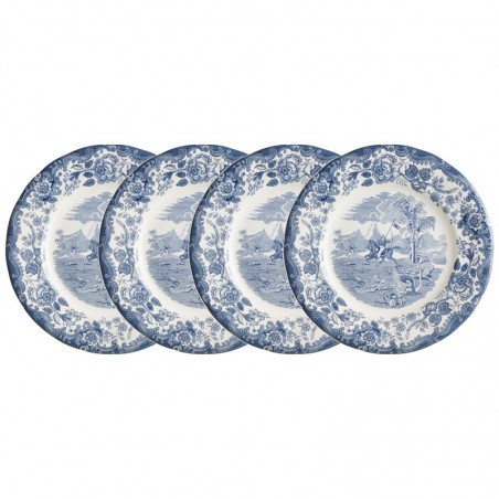 Set de 4 platos llanos 28 cm colección Ceilán
