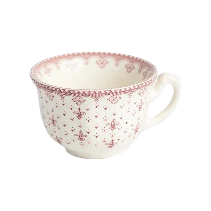 Flor de Lis Rosa Breakfast Cup