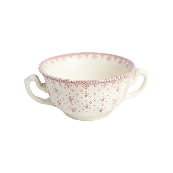 Flor de Lis Rosa Consommé Cup