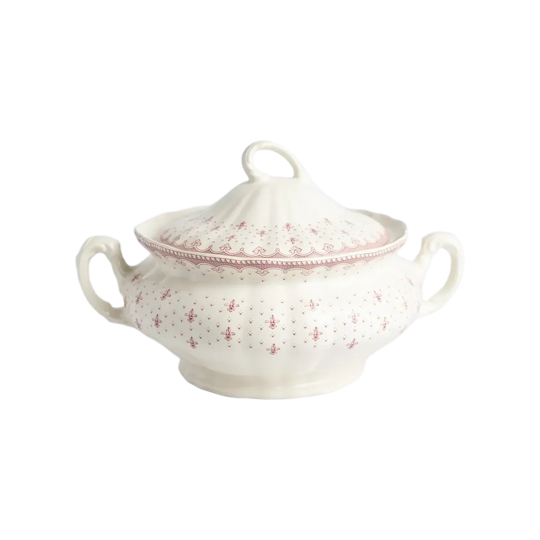 Sopera Flor de Lis Rosa