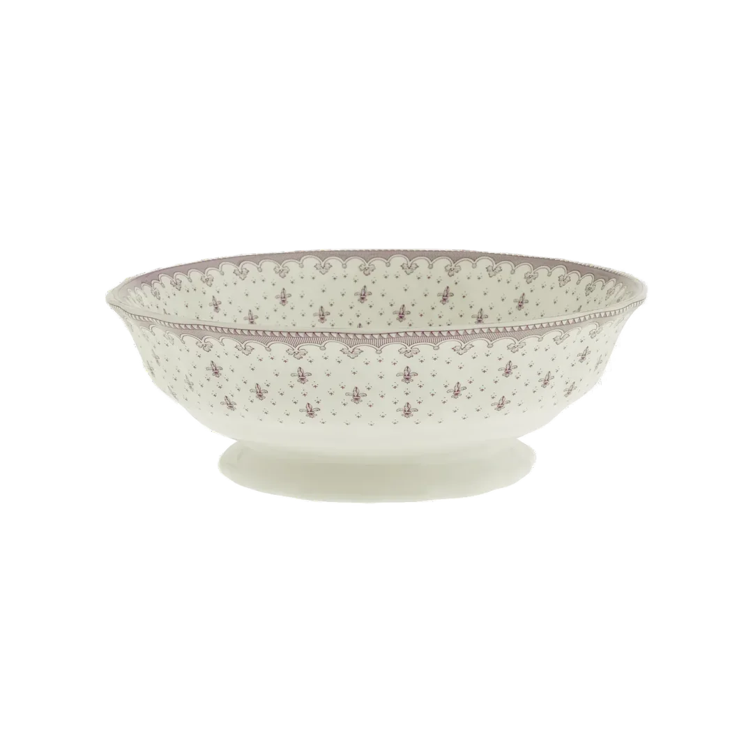 Flor de Lis Rosa Salad Bowl