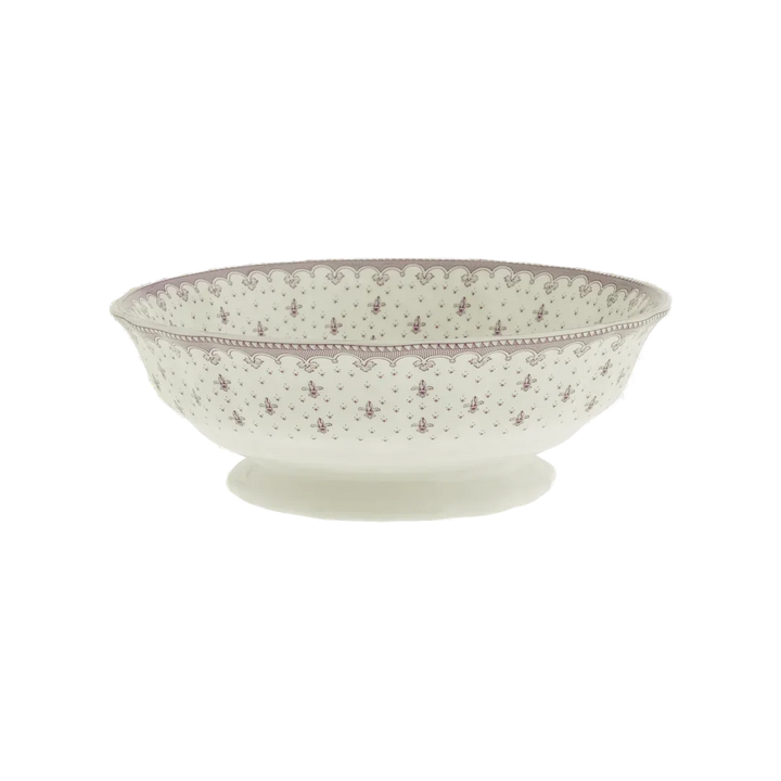 Ensaladera Flor de Lis Rosa