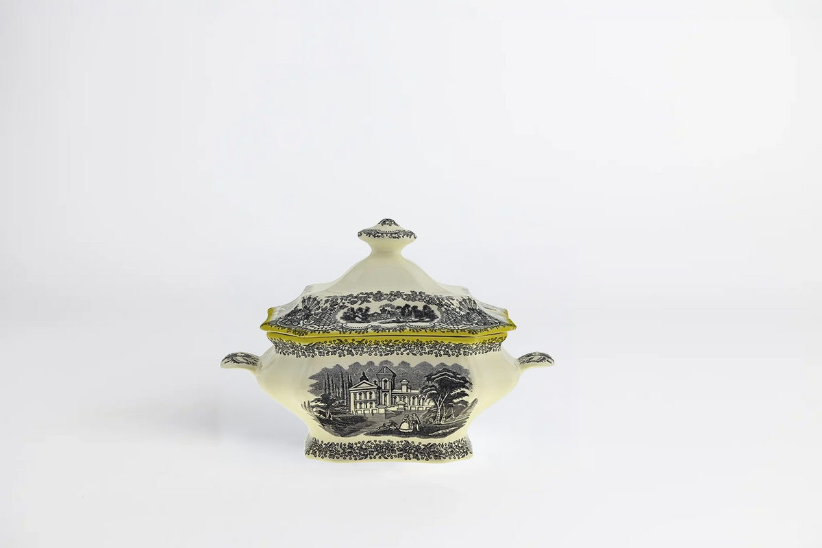 N. Vistas Amarillo A. Stewart Soup Tureen
