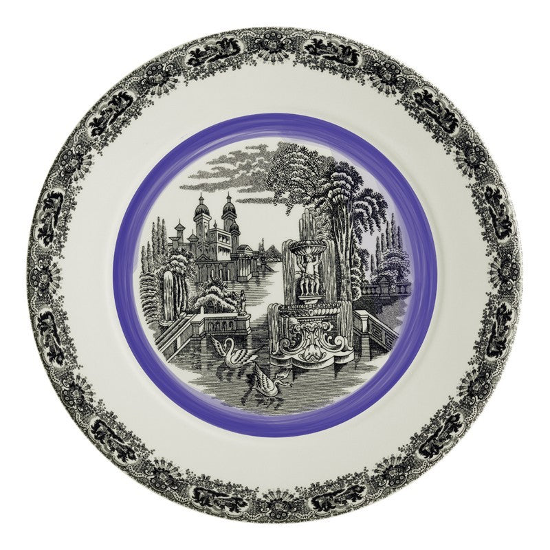 N. Vistas Azul A. Stewart Charger Plate