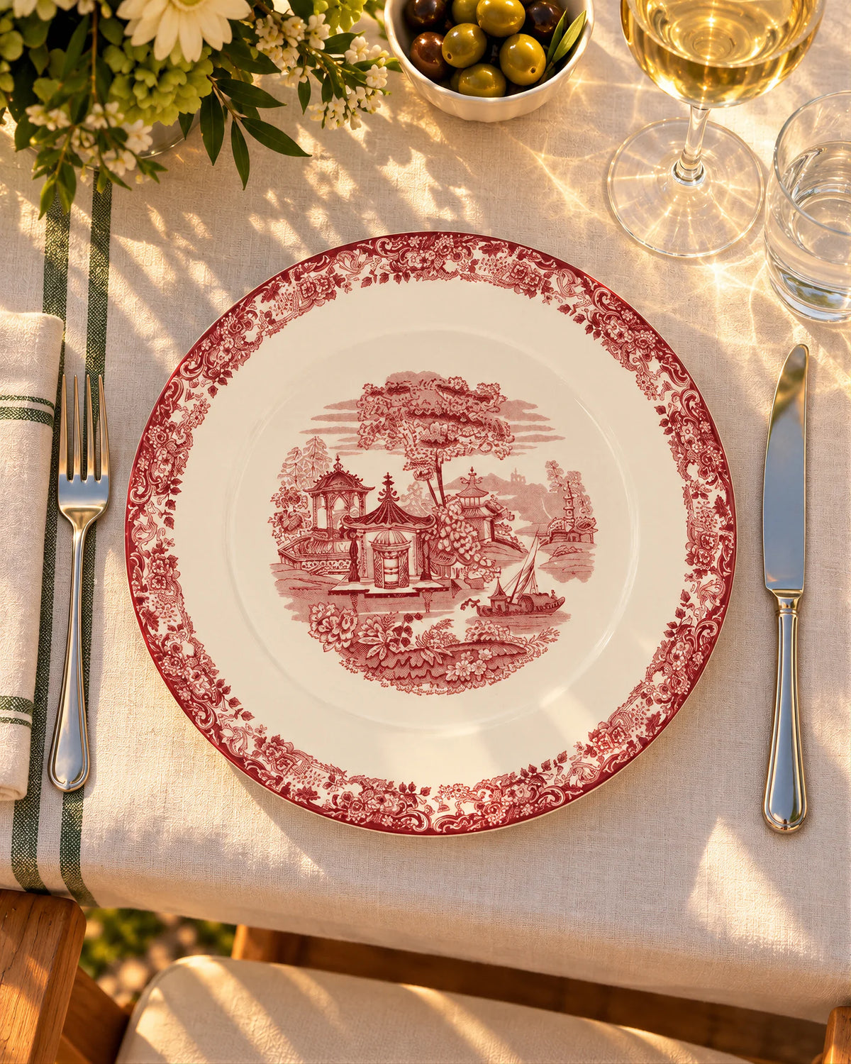 202 Rosa Charger Plate