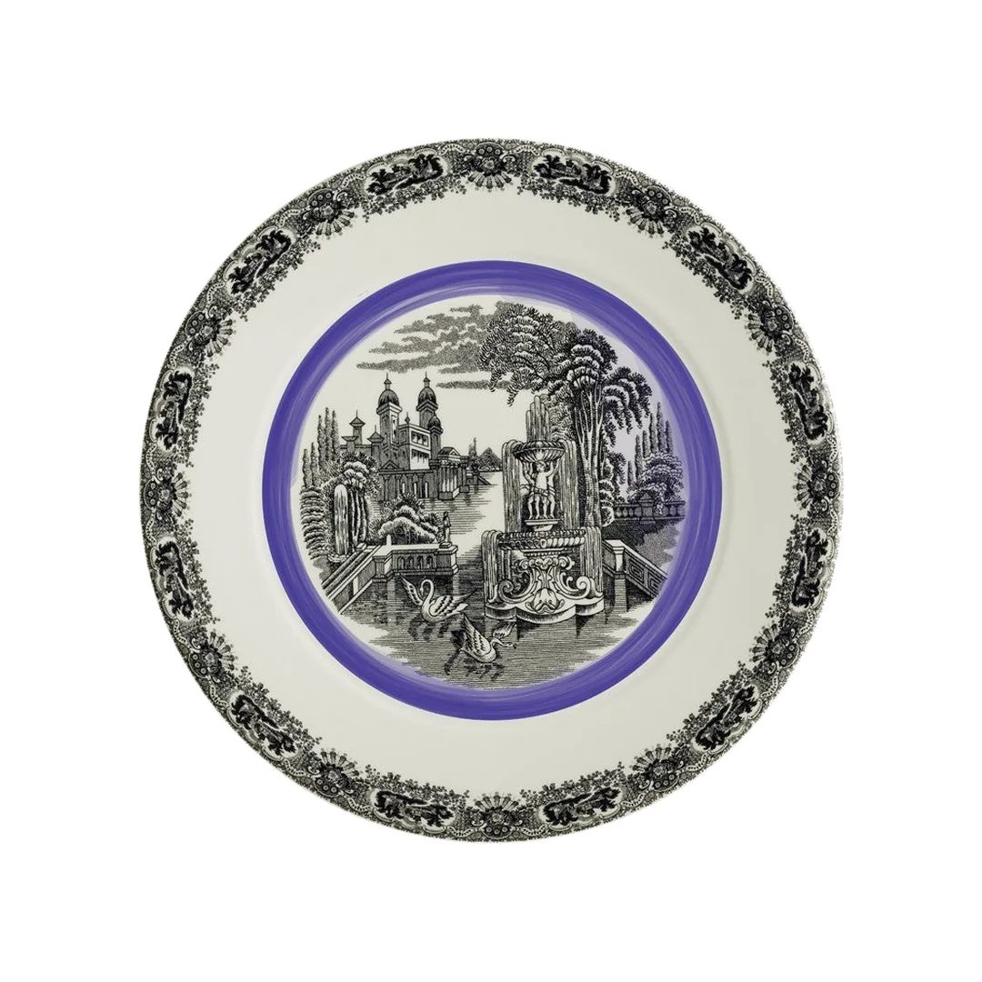 N. Vistas Azul A. Stewart Charger Plate