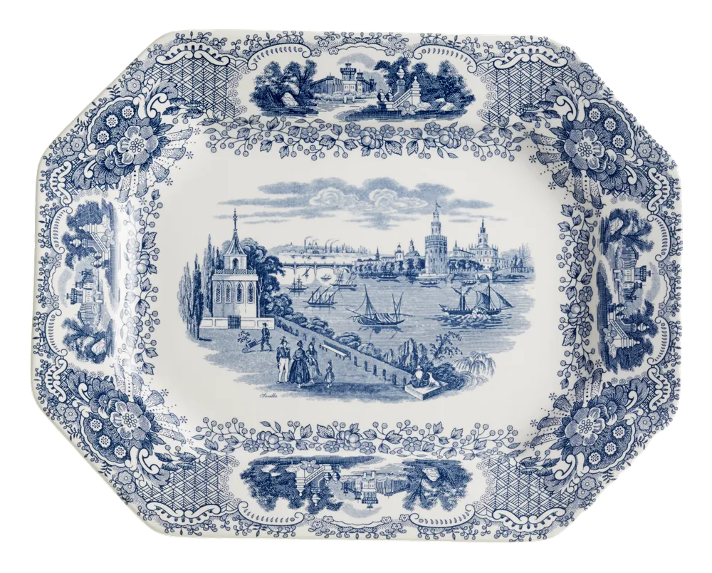 Bandeja Vistas Sevilla Azul