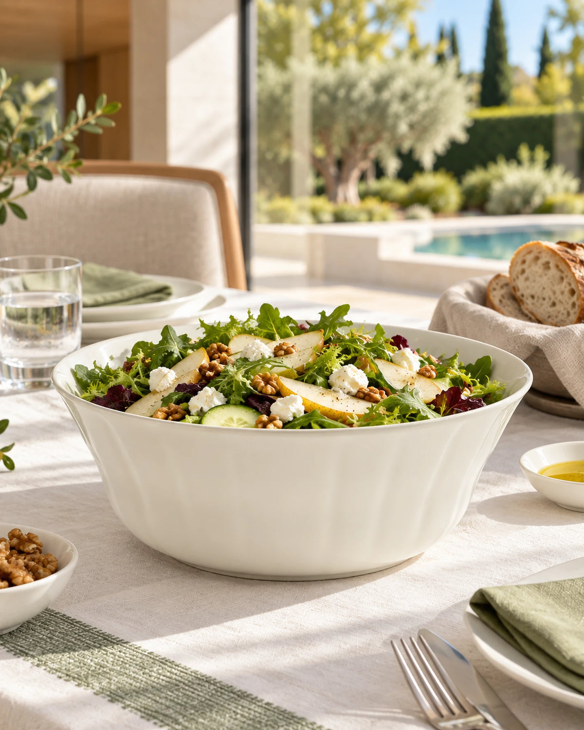White Large Bowl