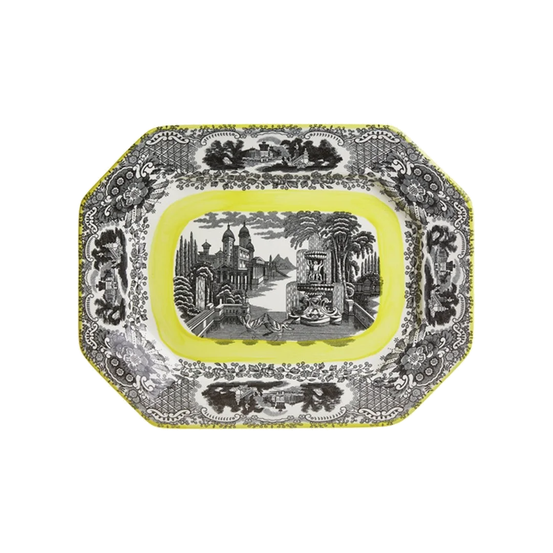 N. Vistas Amarillo A. Stewart Large Platter