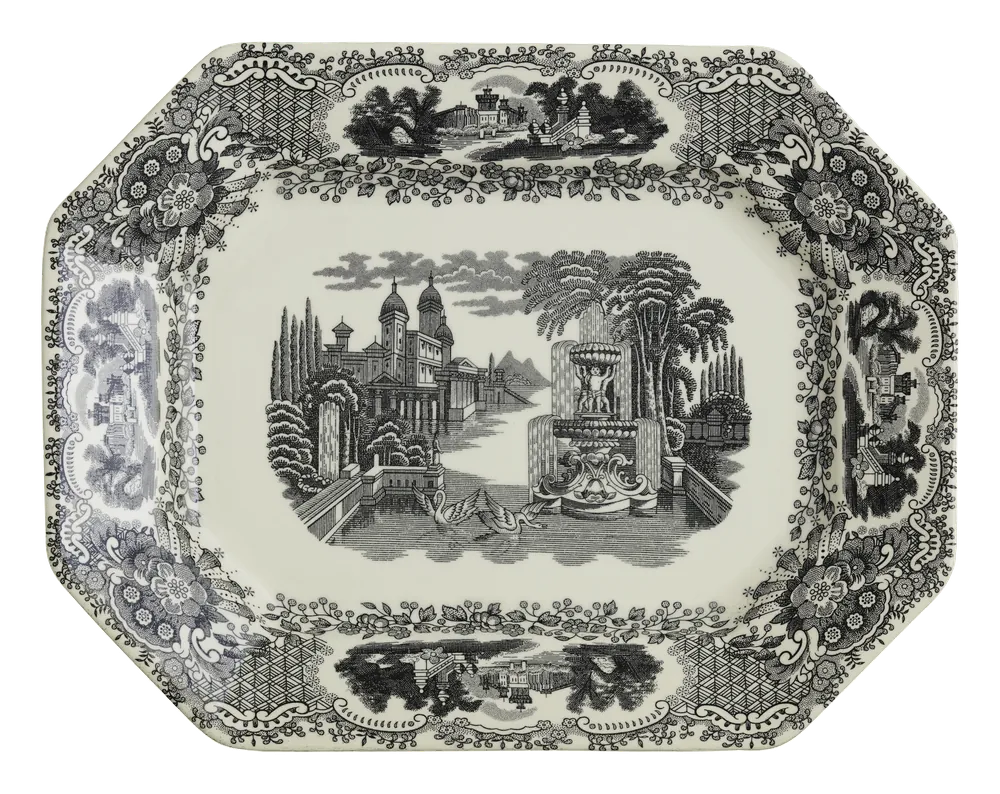 Negro Vistas Large Platter