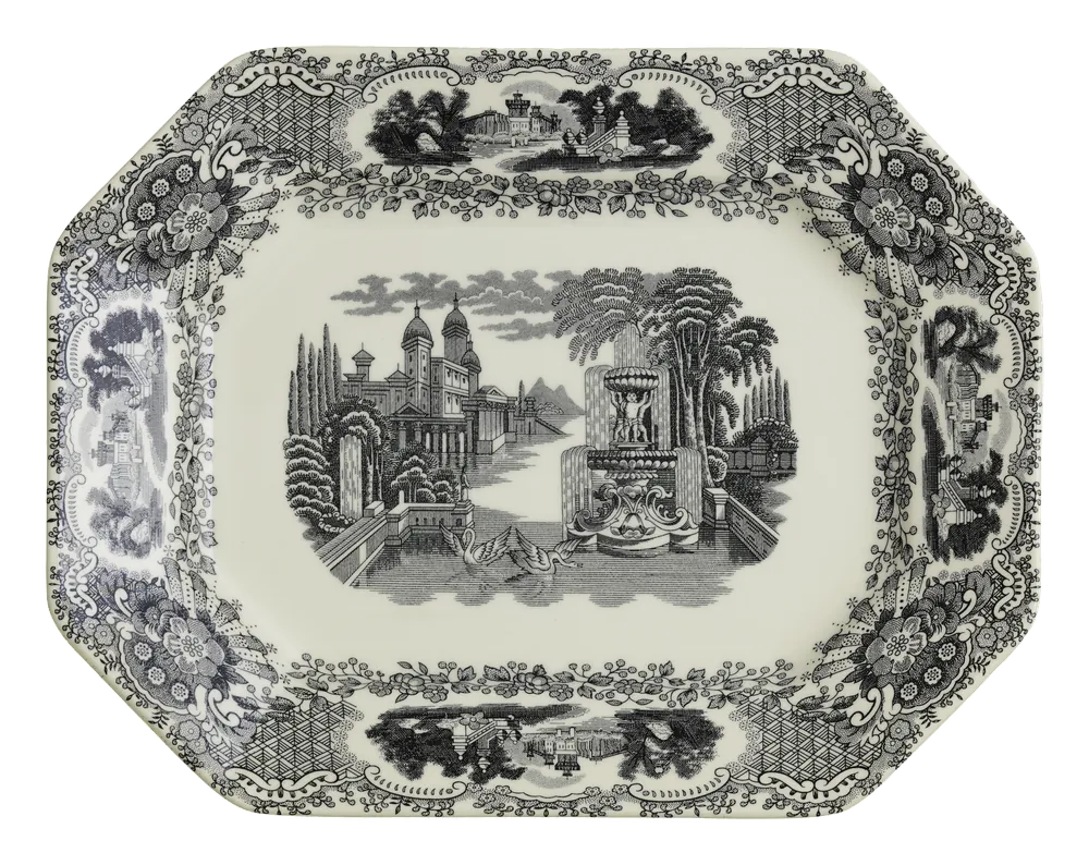 Negro Vistas Medium Platter