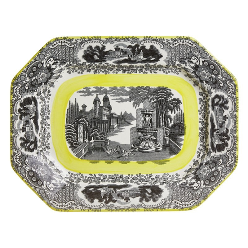 N. Vistas Amarillo A. Stewart Large Platter