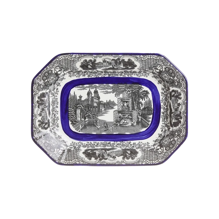 N. Vistas Azul A. Stewart Small Platter
