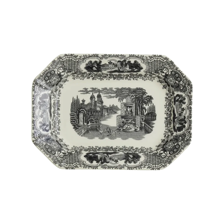 Negro Vistas Small Platter