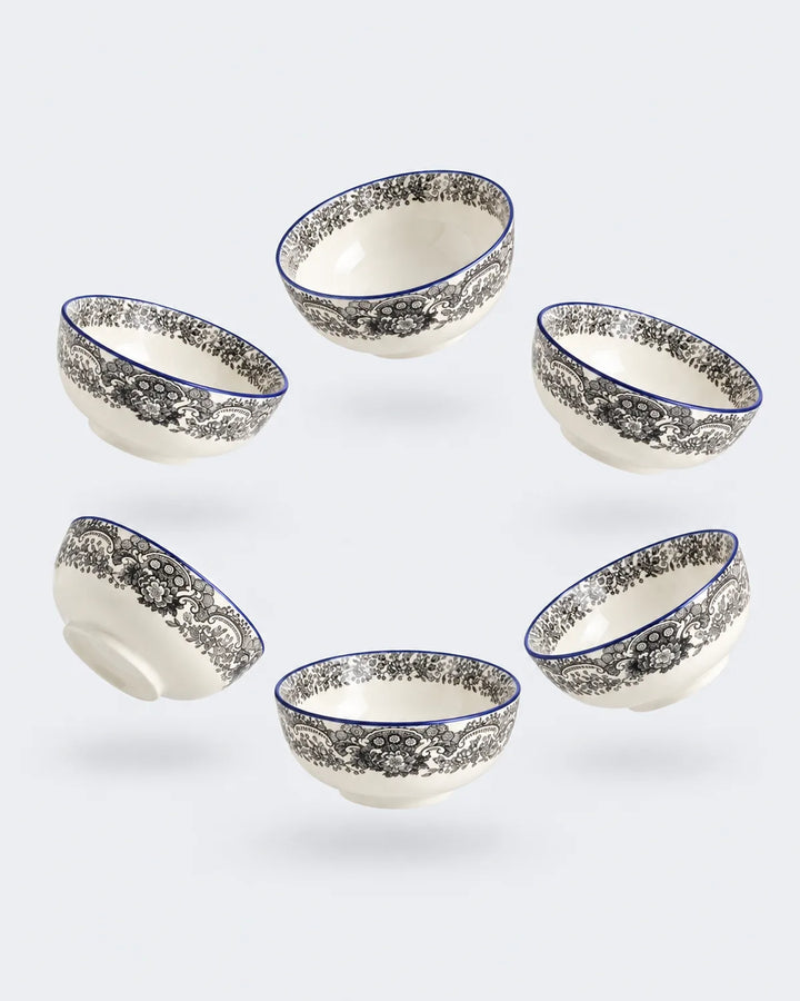 N. Vistas Azul A. Stewart Set of 6 Mini Bowls