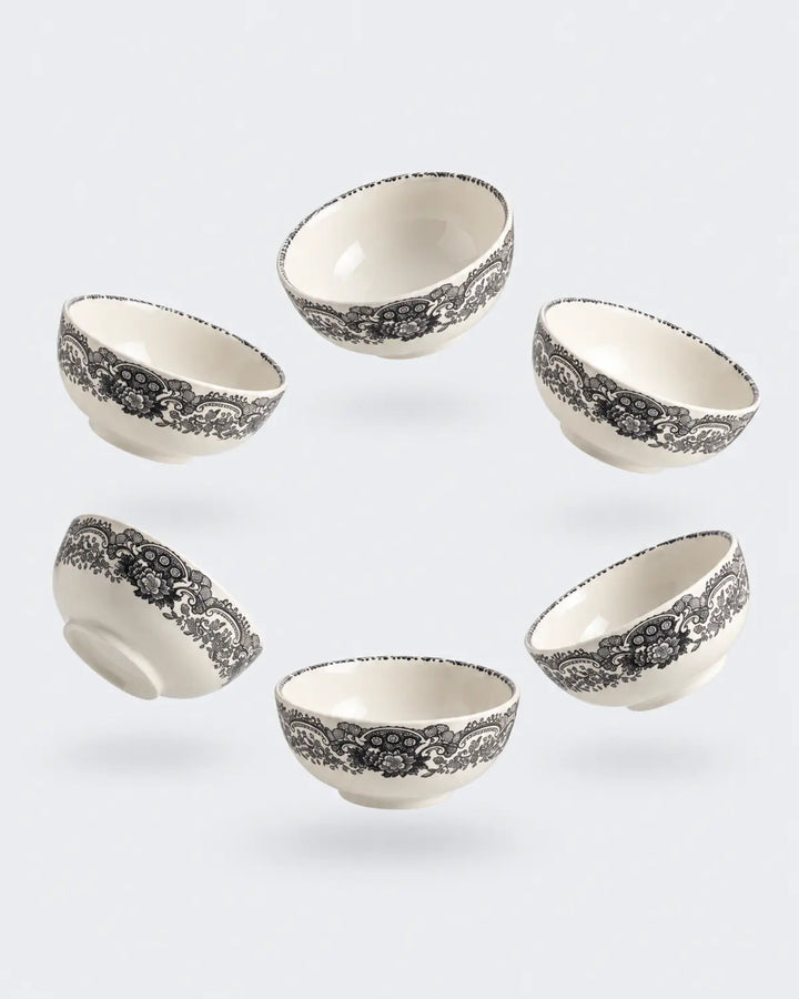 Negro Vistas Set of 6 Mini Bowls
