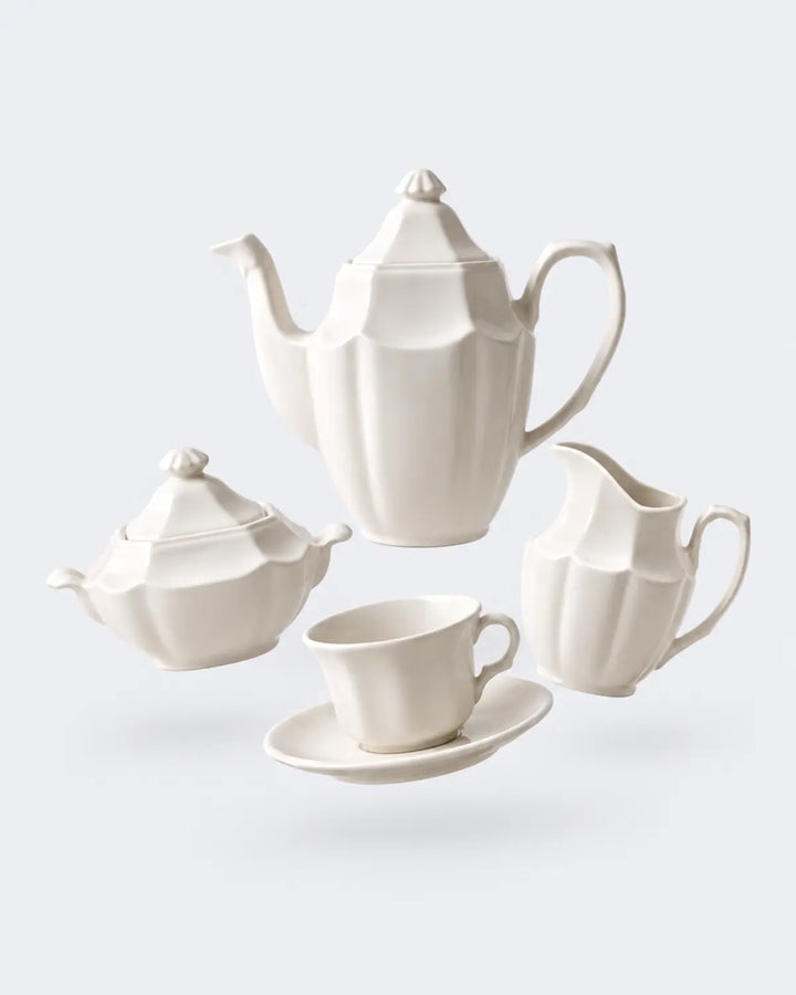 Ochavado Blanco Coffee Set