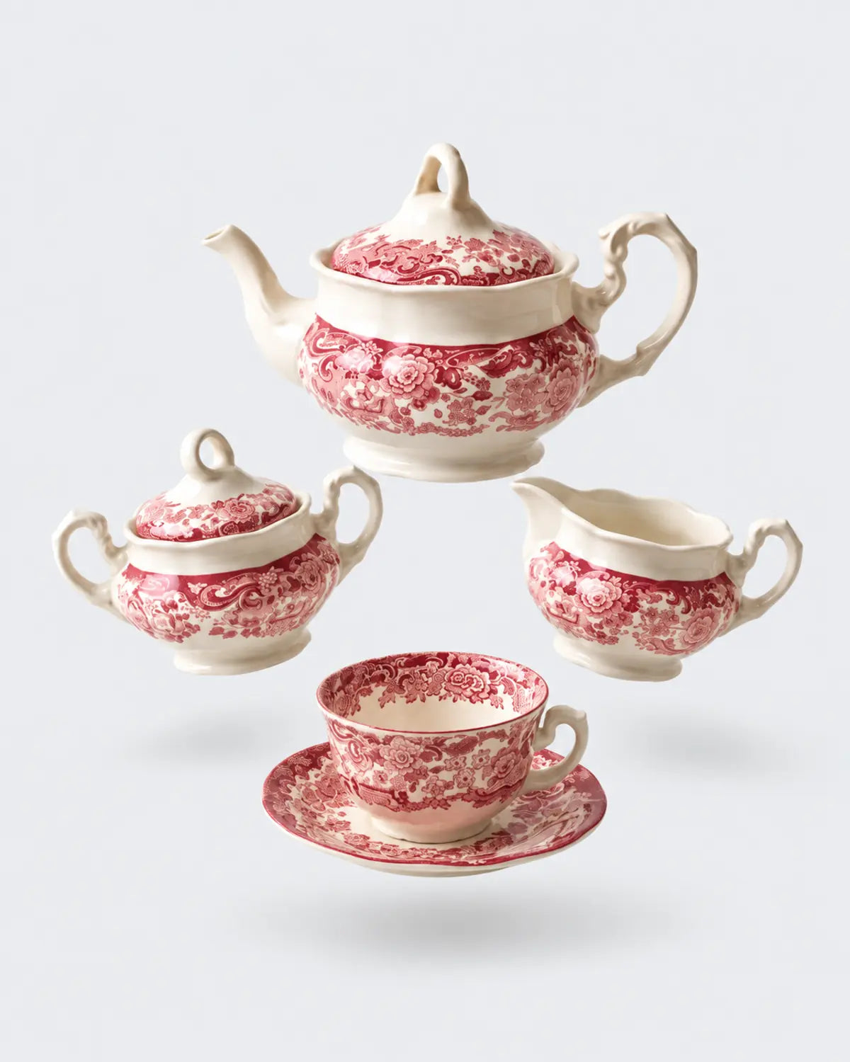 Juego Té 202 Rosa