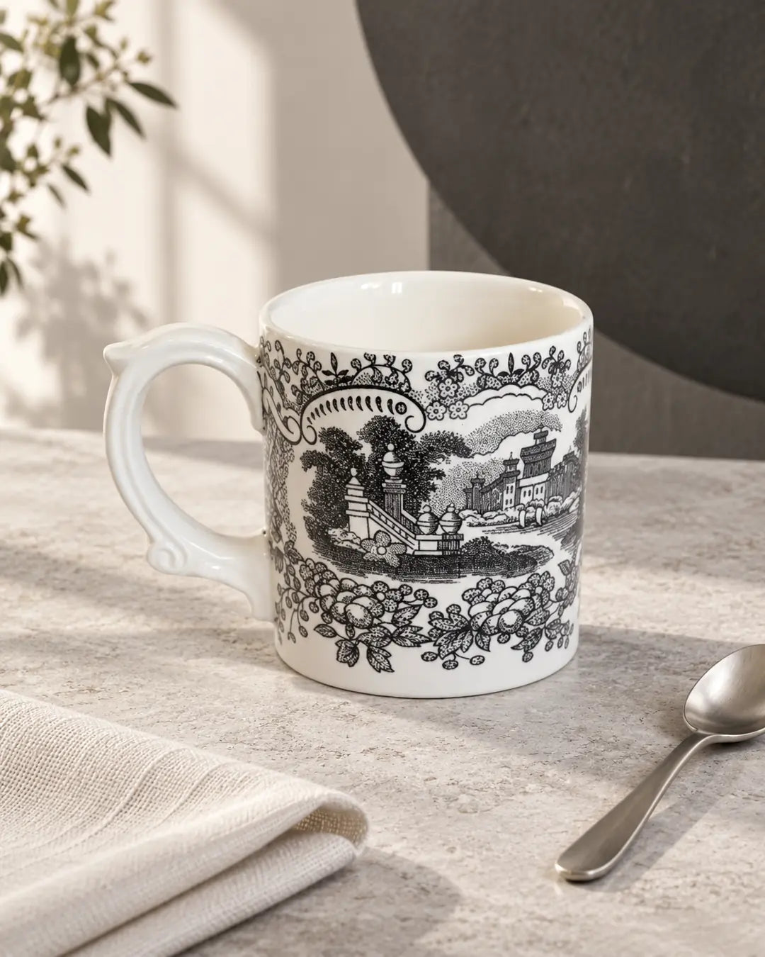 Mug Negro Vistas