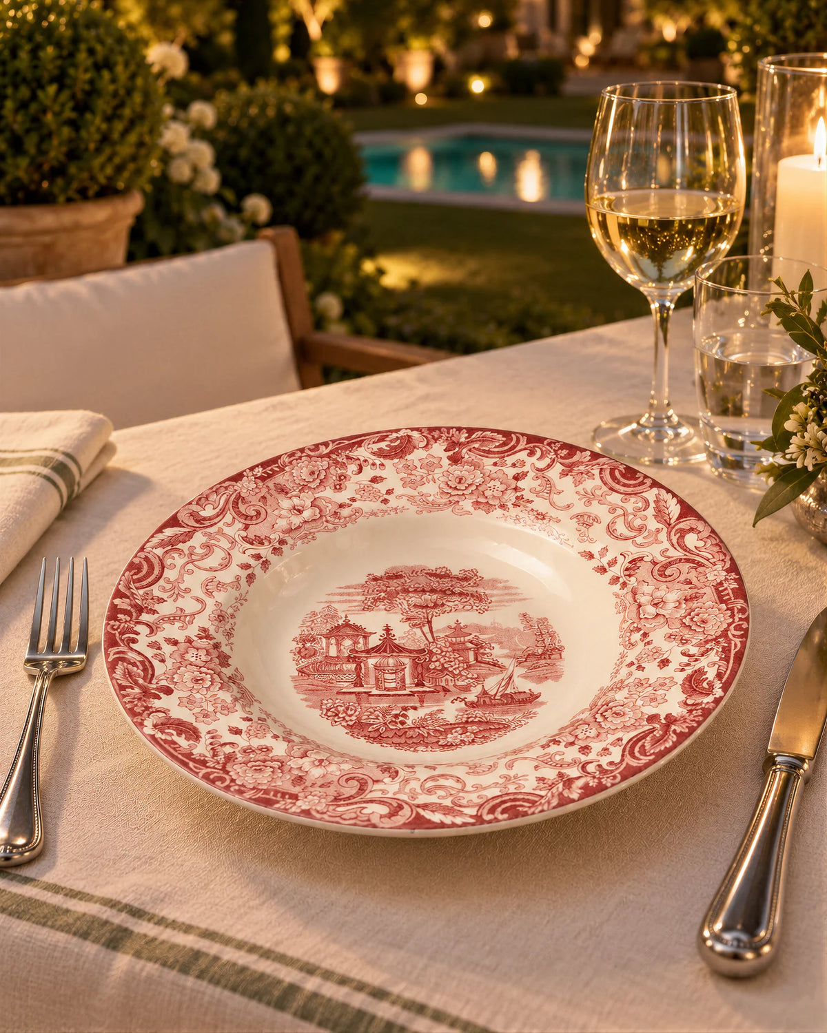 202 Rosa Soup Plate