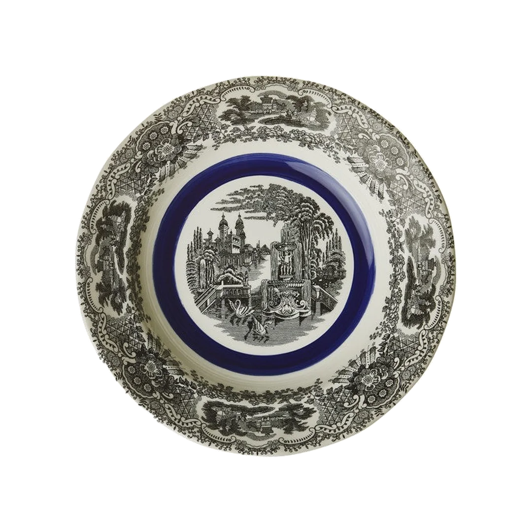 N. Vistas Azul A. Stewart Soup Plate