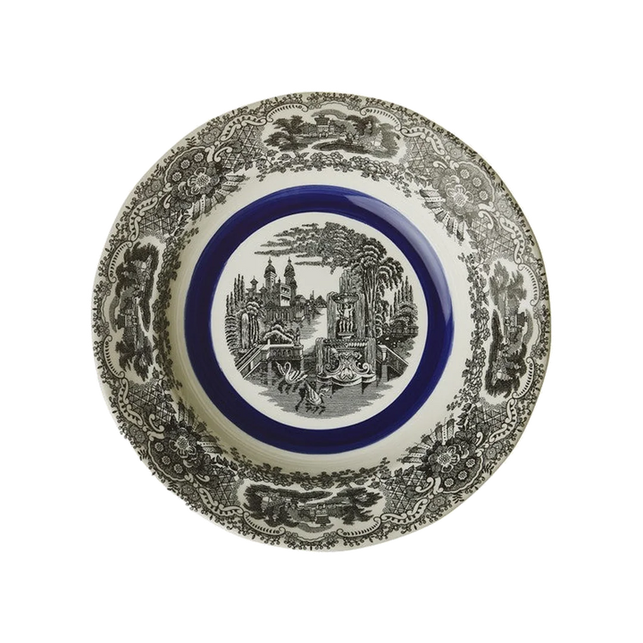N. Vistas Azul A. Stewart Soup Plate