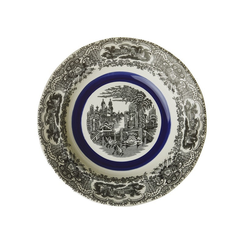 N. Vistas Azul A. Stewart Soup Plate